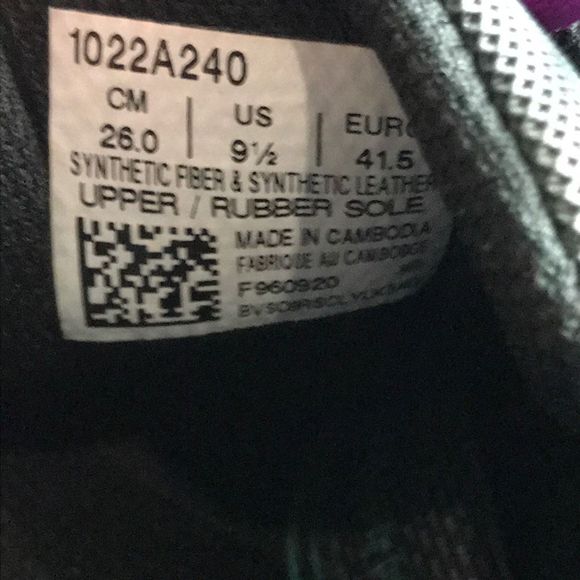 Asics Gel-Torrance Trail Gray/Purple Running Shoes 1022A240 Women’s Size 9.5 - Picture 11 of 12